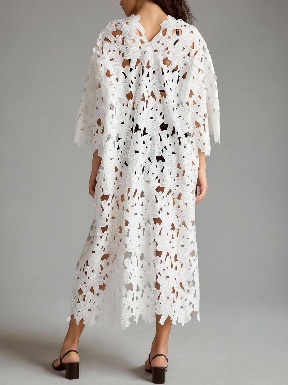 Kylie | Cover Up Lace Beach Midi Dress