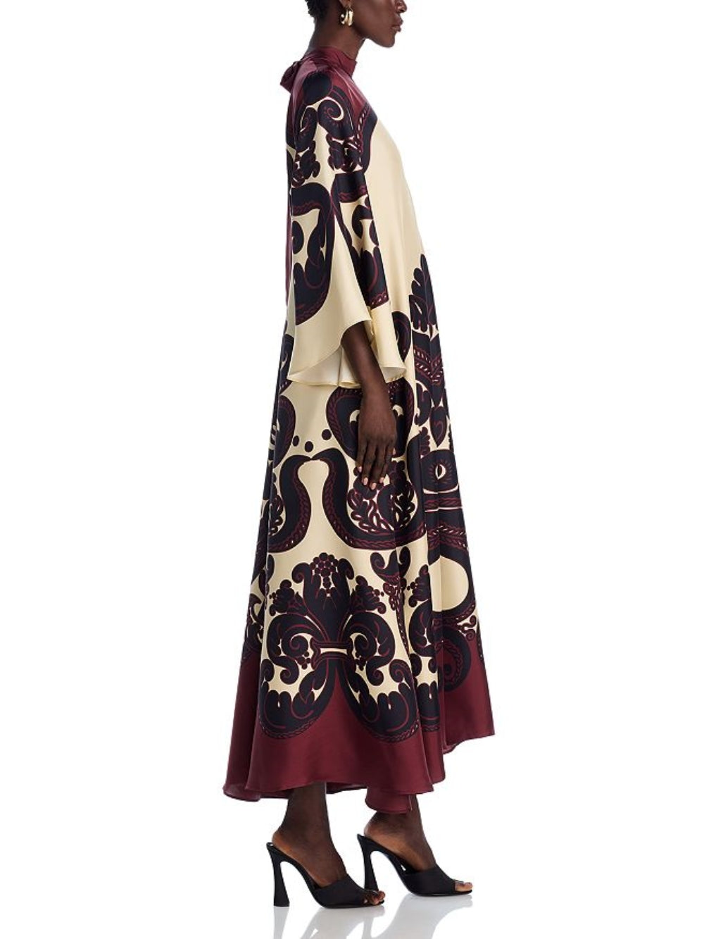 Elianna | Elegance Ease Stunning Grenadilla Print Maxi Dress
