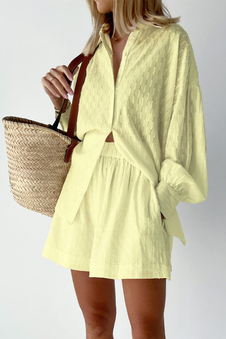 Maude | Chic Shirt & Shorts Set