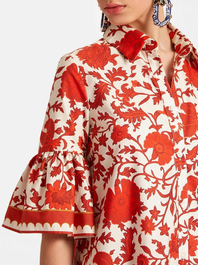 Luna | Unique Autumn Prints Mini Dress