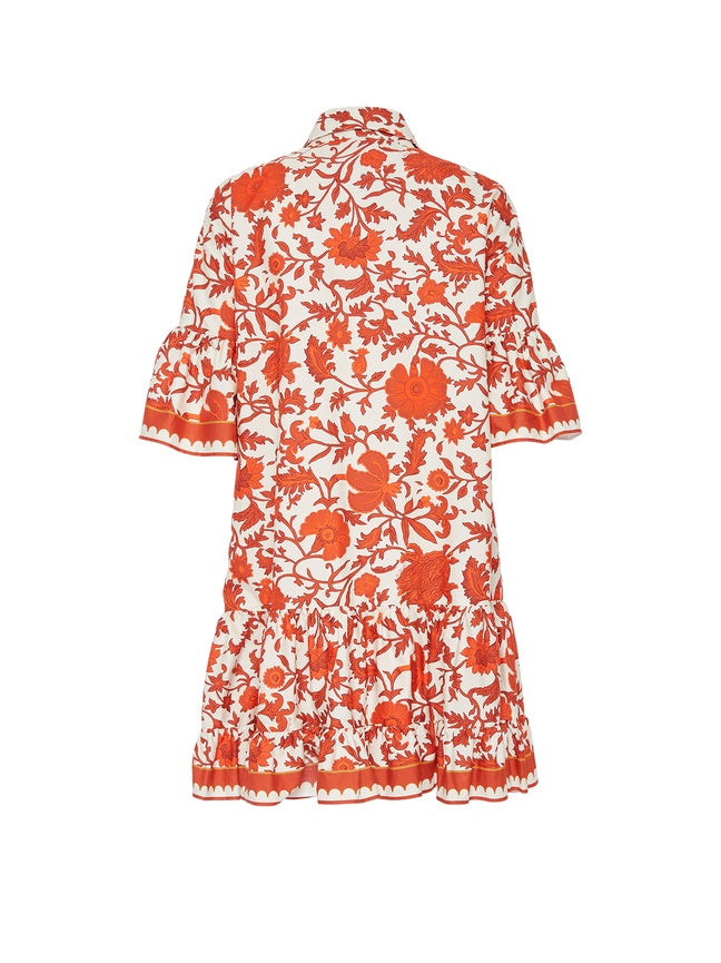 Luna | Unique Autumn Prints Mini Dress