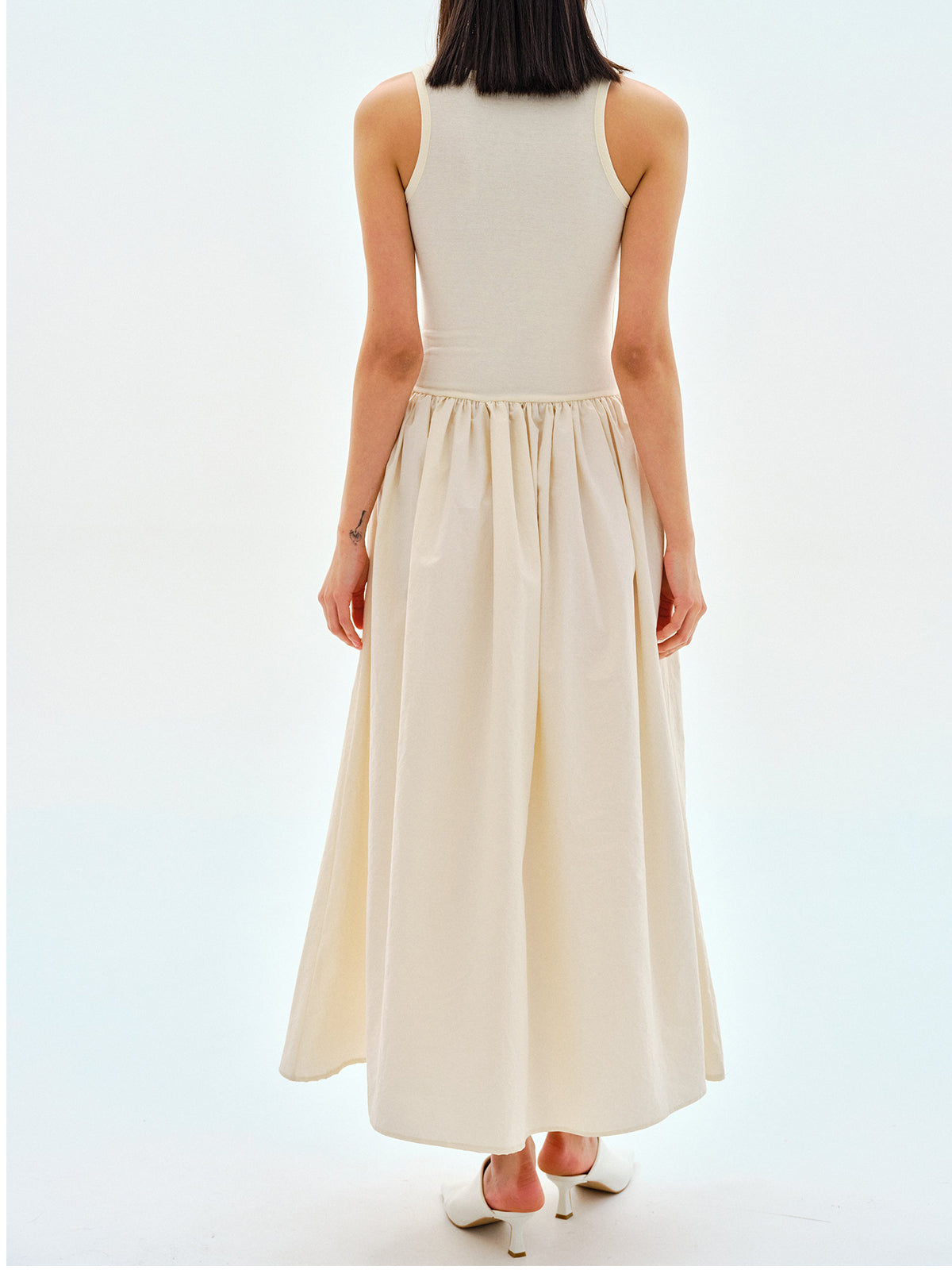 Aisha | Leisure Crew Neck Long Dress