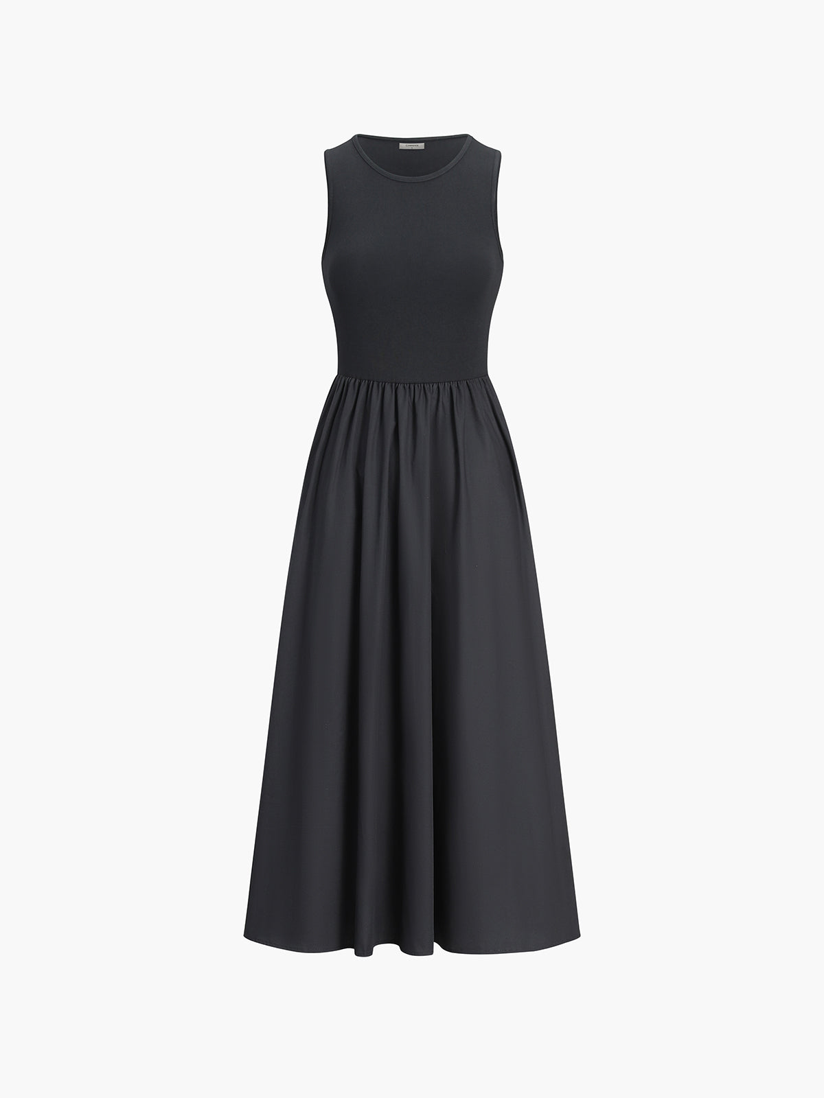 Aisha | Leisure Crew Neck Long Dress