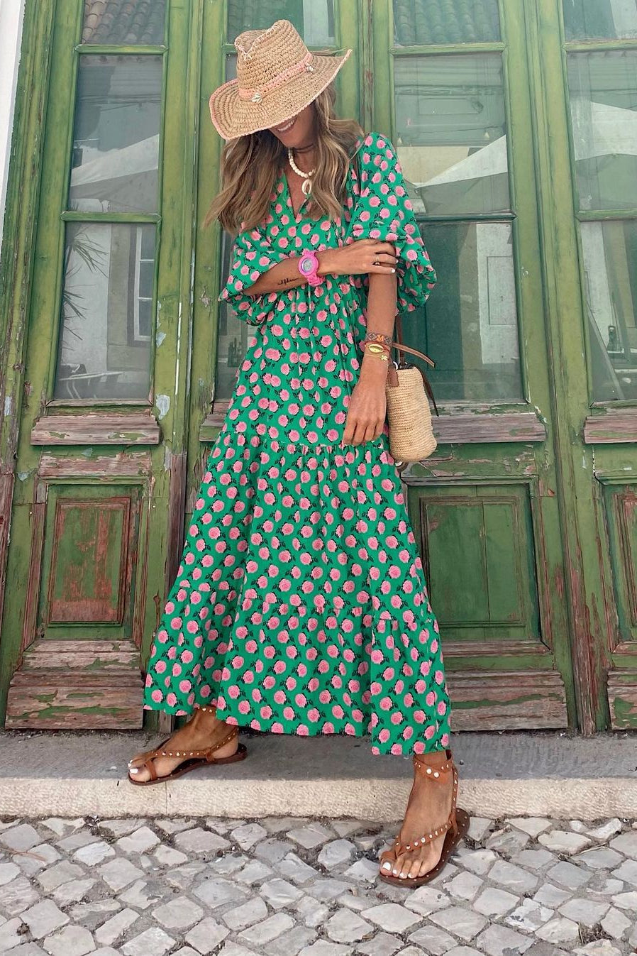 Fleur | Bohemian Maxi Dress (Almost sold out)