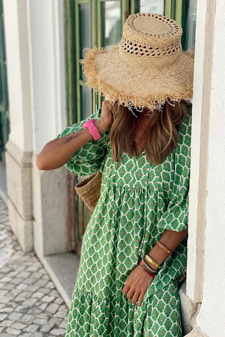 Fleur | Bohemian Maxi Dress (Almost sold out)