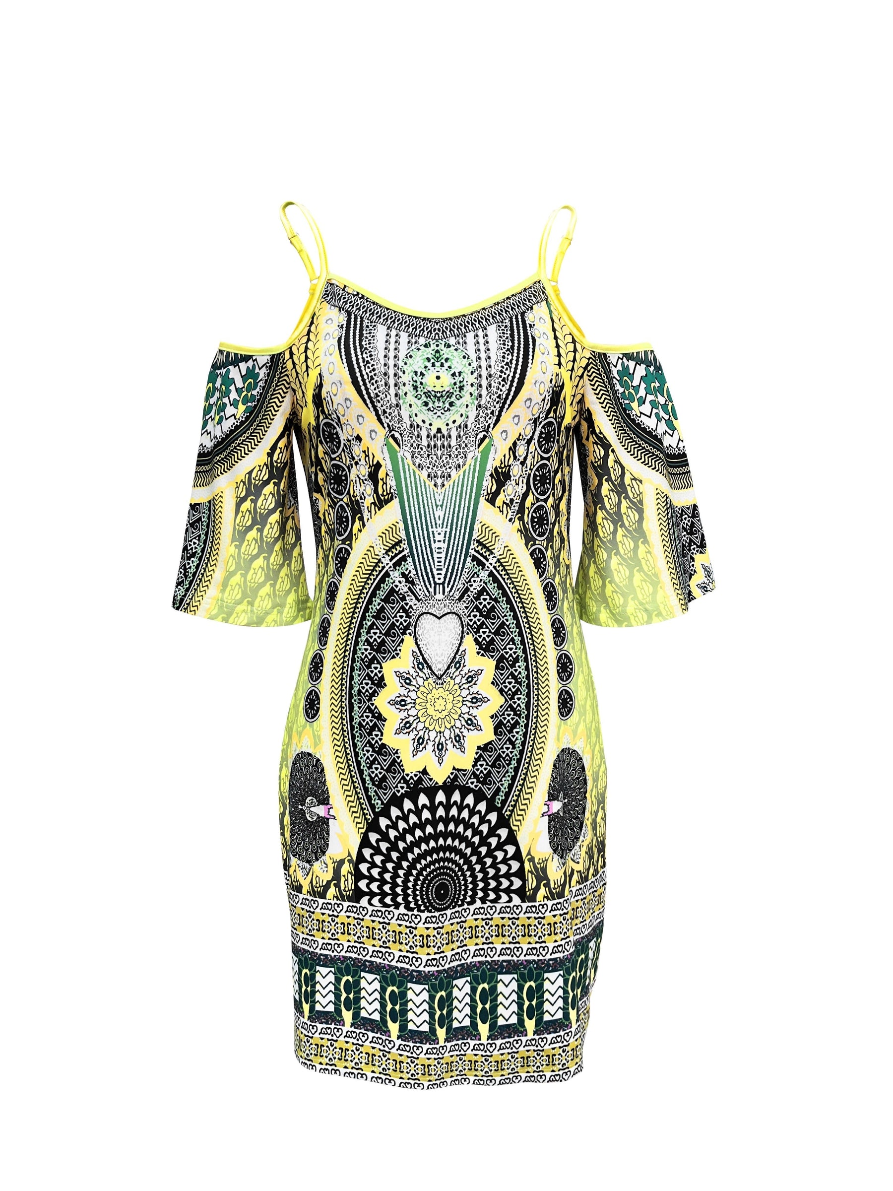 Ophelia | Bohemian Printed Tunic Dress