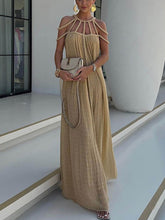Norah | Cover Up Draped Braids Maxi Dress
