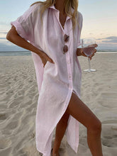Cassidy | Concept Simple Maxi Shirt Dress
