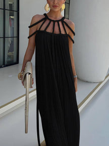 Norah | Cover Up Draped Braids Maxi Dress