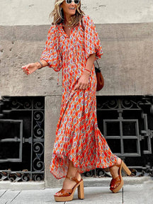 Aurelia | Bohemian Printed Maxi Dress