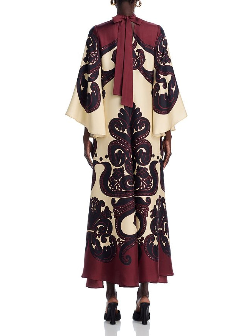 Elianna | Elegance Ease Stunning Grenadilla Print Maxi Dress