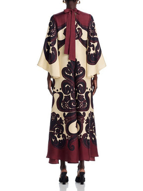 Elianna | Elegance Ease Stunning Grenadilla Print Maxi Dress