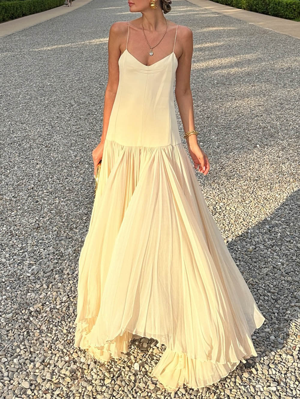 Brielle | Strappy Drop Waist Irregular Dress