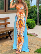 Audrey | Summer Vacation Exotic Suspender Dress