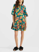 Stella | Unique Flora Print Mini Dress