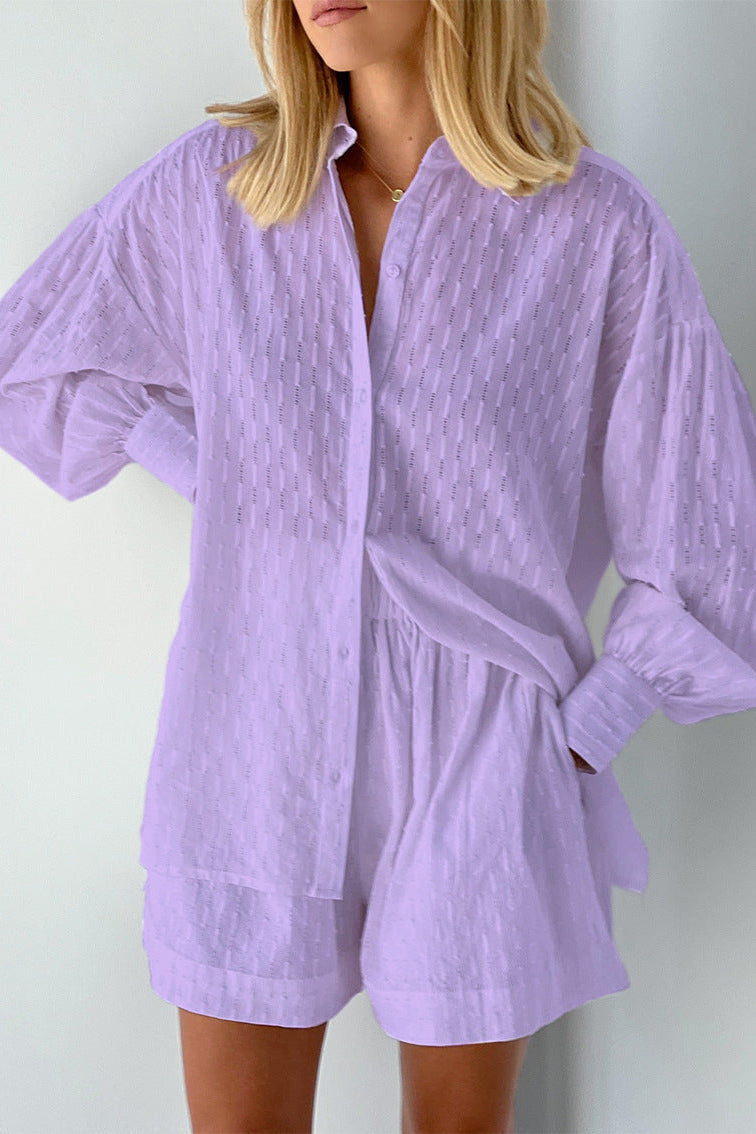 Maude | Chic Shirt & Shorts Set
