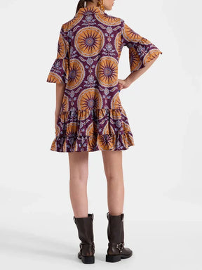 Grace | Dropped Waist Tiered Mini Dress