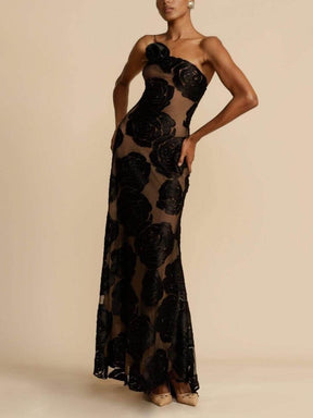 Sara | Flower Maxi Dress