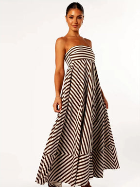 Ashley | Nocturnal Charm Ruched Maxi Dress