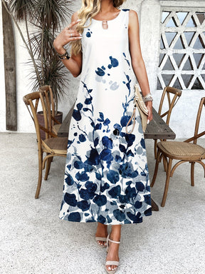Mavis - Boho Floral Maxi Dress
