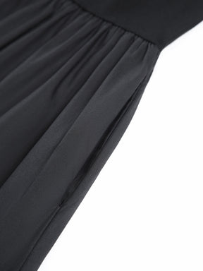 Aisha | Leisure Crew Neck Long Dress