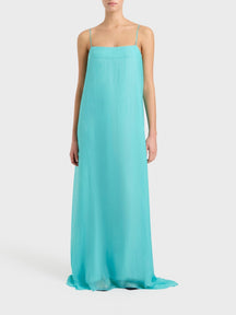 Emmy | Spaghetti Straps Elegant Column Maxi Dress