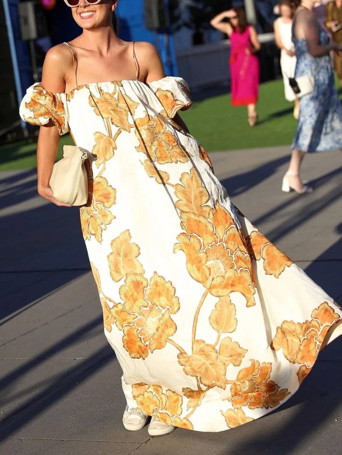 Alicia | Floral Print Sling Dress