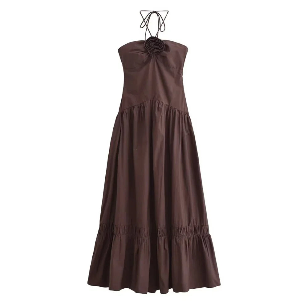 Vivienne | Slimming Poplin Splicing Dress