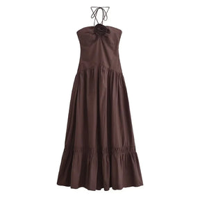 Vivienne | Slimming Poplin Splicing Dress
