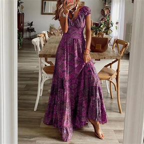 Zara | Retro Floral Swing Dress