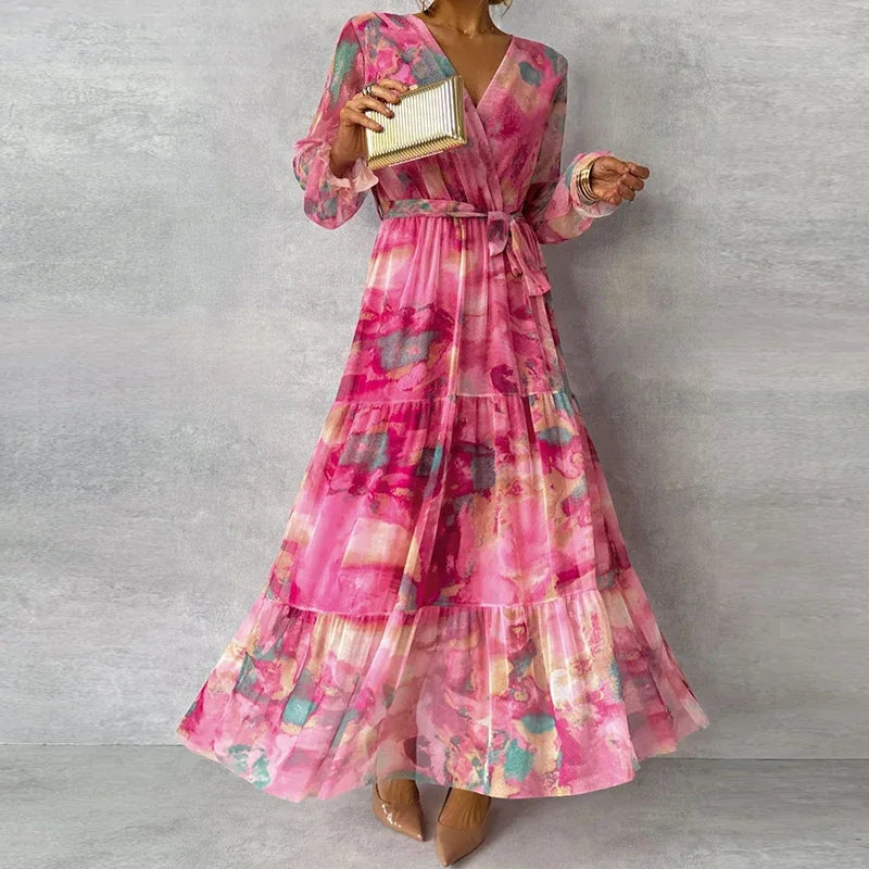 Emilyn - Elegant Floral Dress