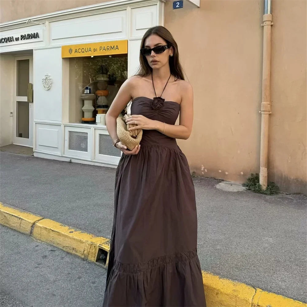 Vivienne | Slimming Poplin Splicing Dress