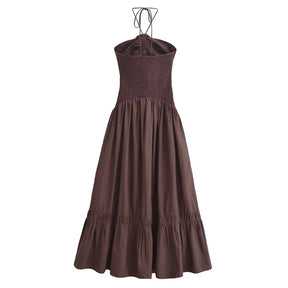 Vivienne | Slimming Poplin Splicing Dress