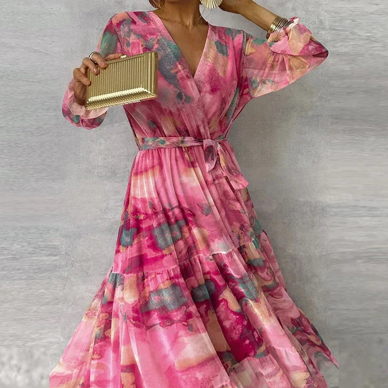 Emilyn - Elegant Floral Dress
