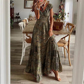 Zara | Retro Floral Swing Dress