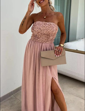 Dorothy - One-Shoulder Flowy Maxi Dress