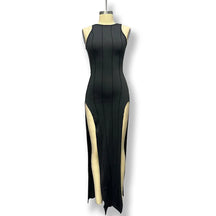 Alina | Sleeveless High Slit Maxi Dress