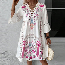 Aurora | V-Neck A-Line Beach Dress (Almost sold out)