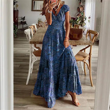 Zara | Retro Floral Swing Dress