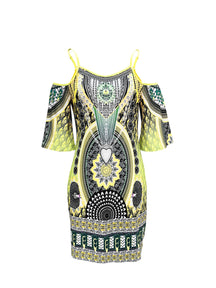 Ophelia | Bohemian Printed Tunic Dress