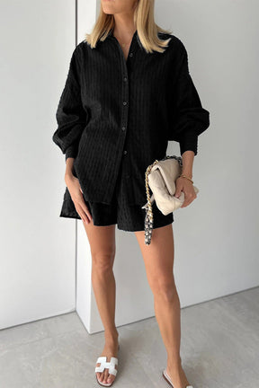 Maude | Chic Shirt & Shorts Set