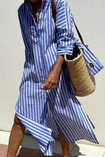 Armelle | Elegant Striped Summer Dress (Almost sold out)