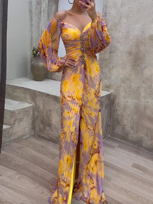 Kristina | Elegant V-Neck Dress