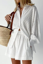 Maude | Chic Shirt & Shorts Set