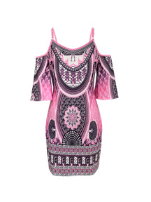 Ophelia | Bohemian Printed Tunic Dress